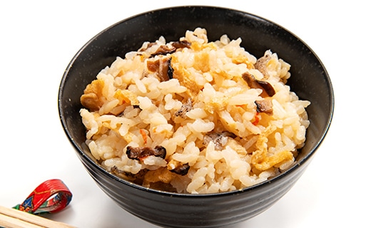 炊き込みご飯の出汁に